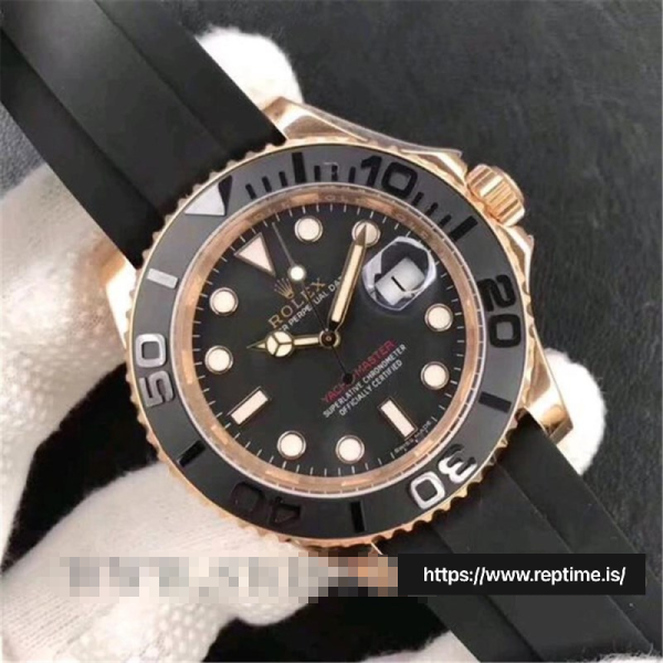 ロレックスヨットマスター268655.1メンズブラック37MM - Image 3
